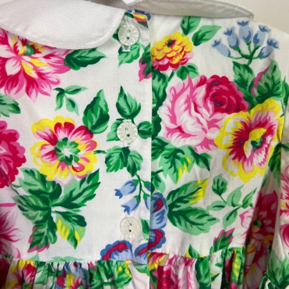 Baby Cary Vintage Floral Collar Dress - Picture 5 of 6